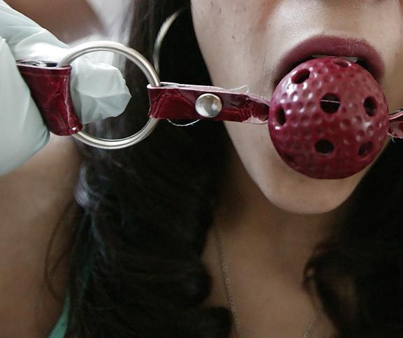 11P Gag Ball Girls