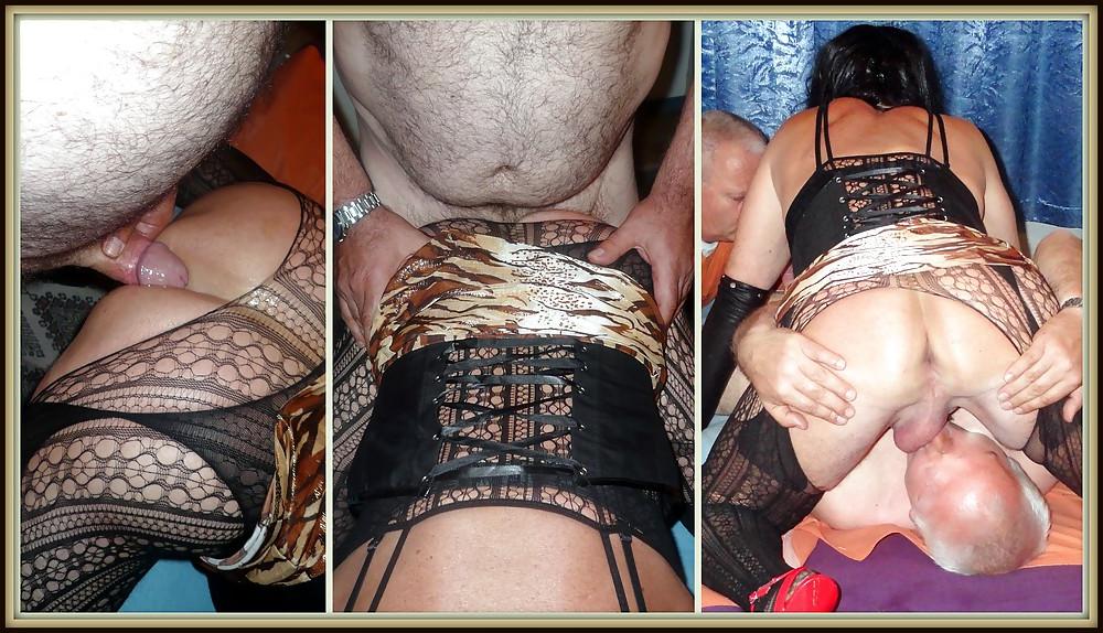 18P Crossdresser and two guys