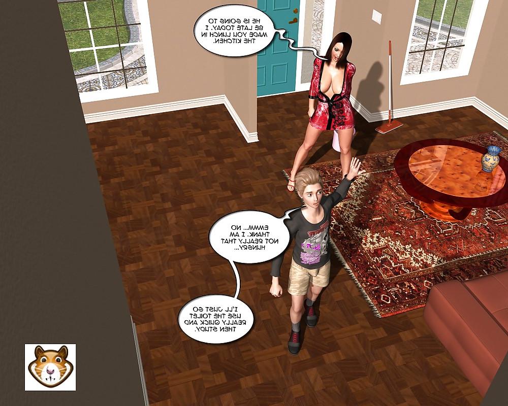 25P Mom find Sons Pornmagazin! (3d Porn)