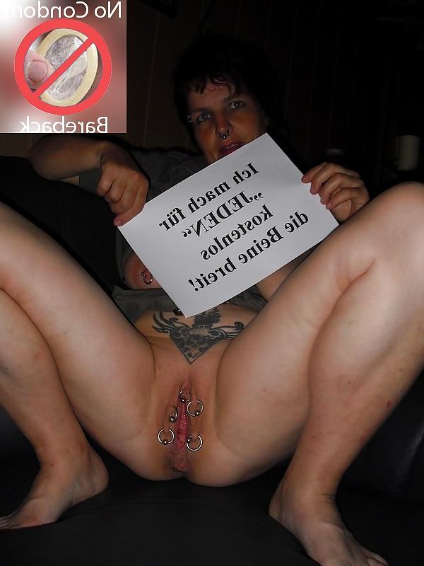 23P Pierced mature slut with big boobs