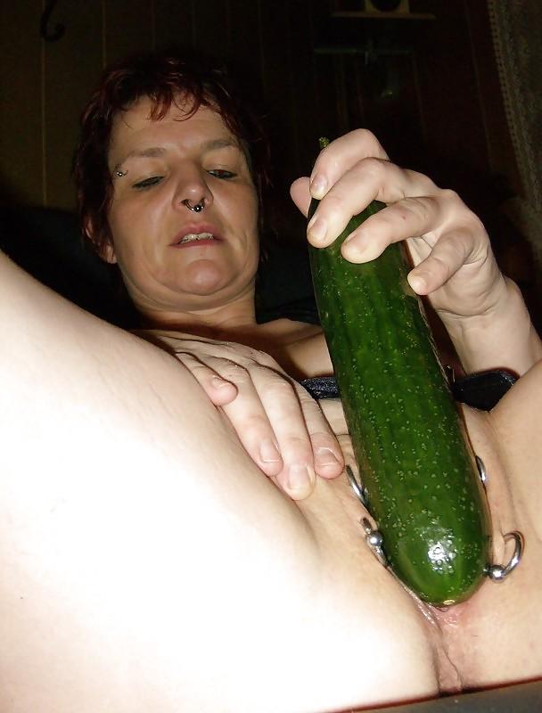 23P Pierced mature slut with big boobs