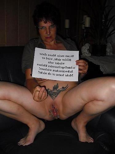 23P Pierced mature slut with big boobs