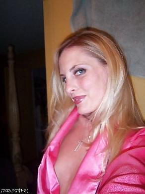 16P Pretty blonde with tits piercing