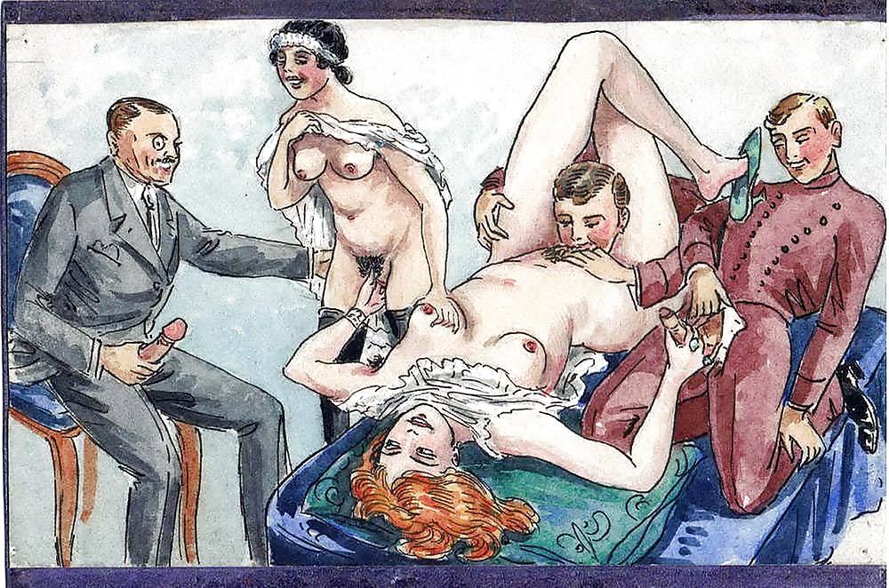 25P Erotic drawings! Mixed!