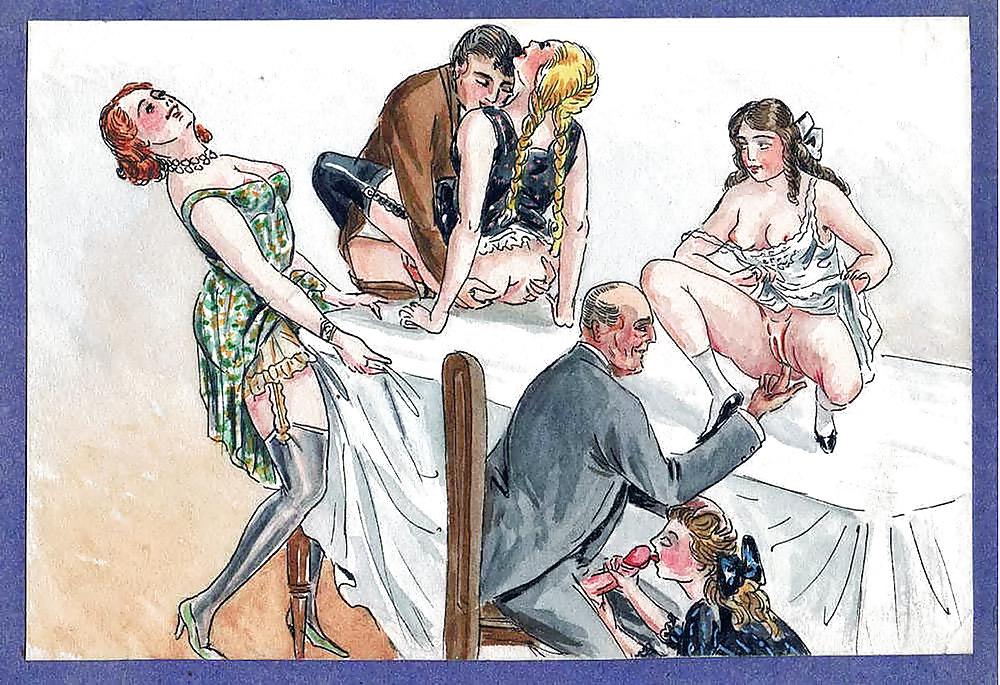 25P Erotic drawings! Mixed!