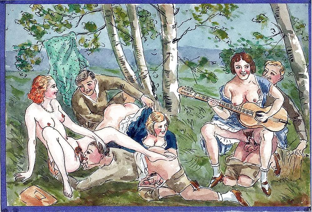 25P Erotic drawings! Mixed!