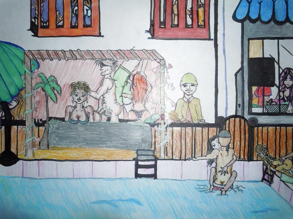 7P The Wifey's Erotic Drawings