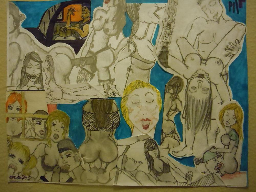 7P The Wifey's Erotic Drawings
