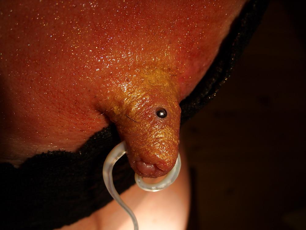 18P Meine nippel  piercing  geschminkt  