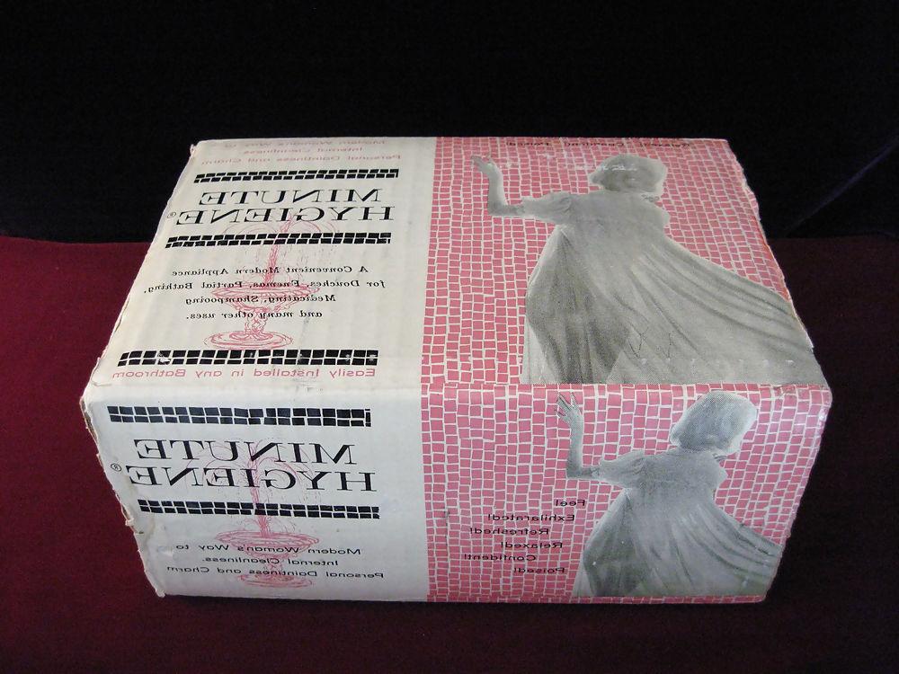 8P Amazing vintage electric powered  douche and enema machine