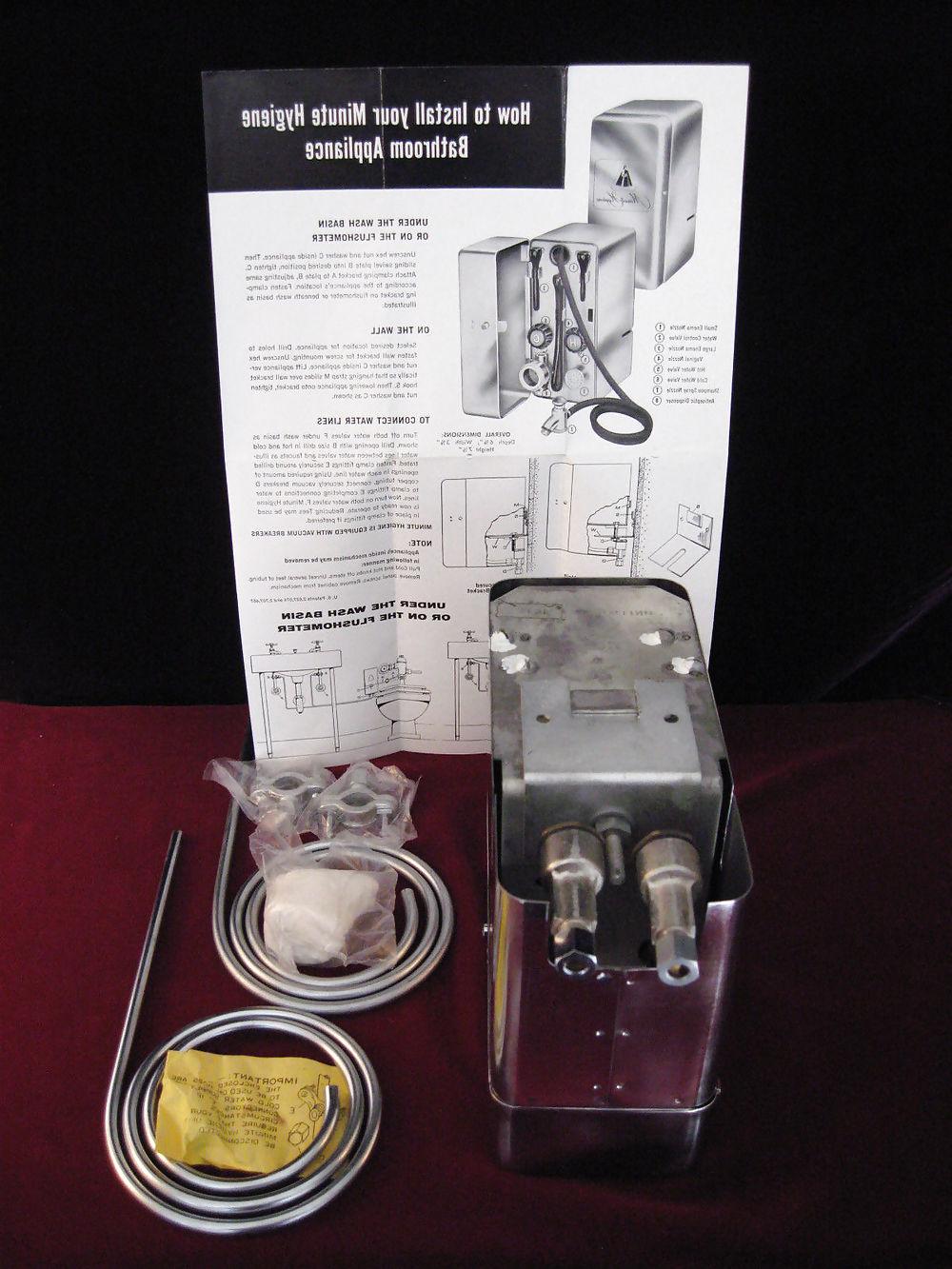 8P Amazing vintage electric powered  douche and enema machine