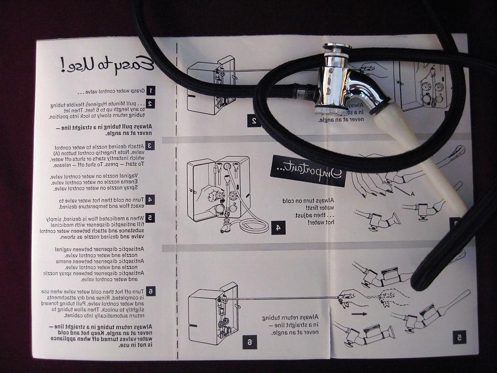 8P Amazing vintage electric powered  douche and enema machine