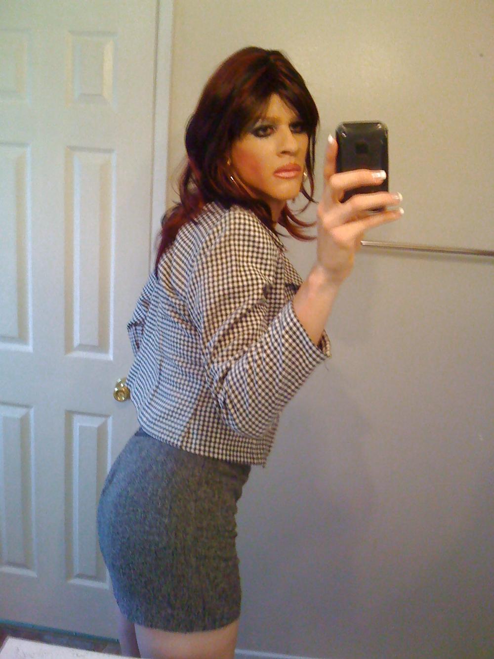 14P KynkiNikki white crossdresser for Black Men
