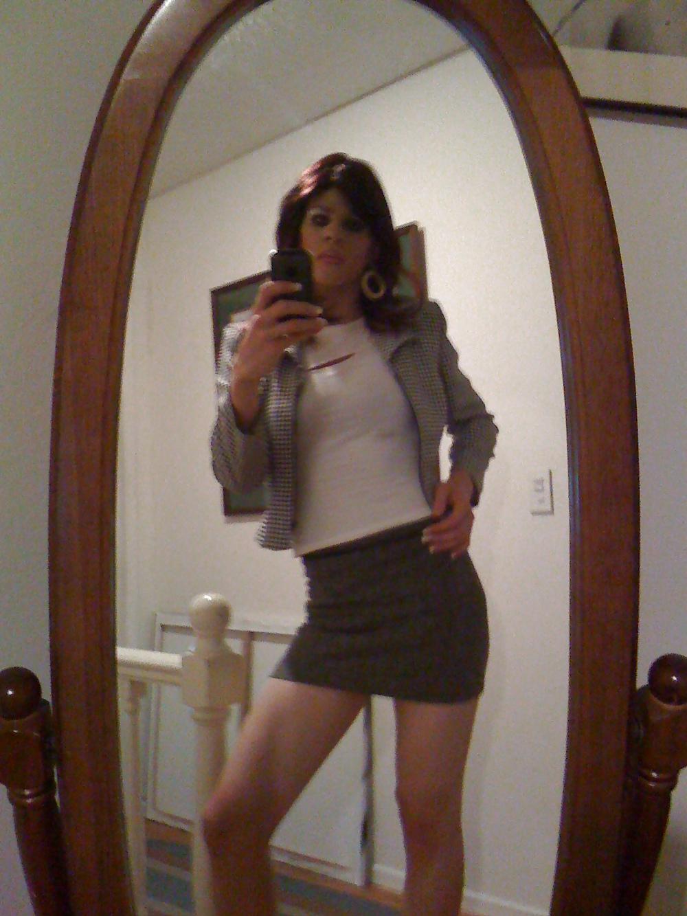 14P KynkiNikki white crossdresser for Black Men