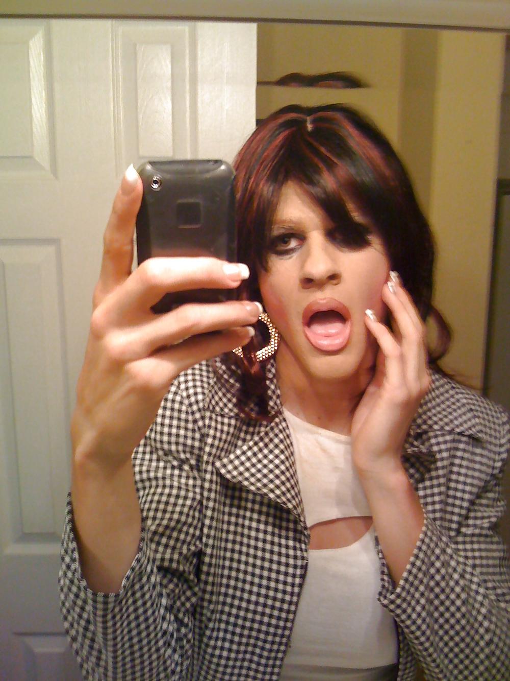 14P KynkiNikki white crossdresser for Black Men