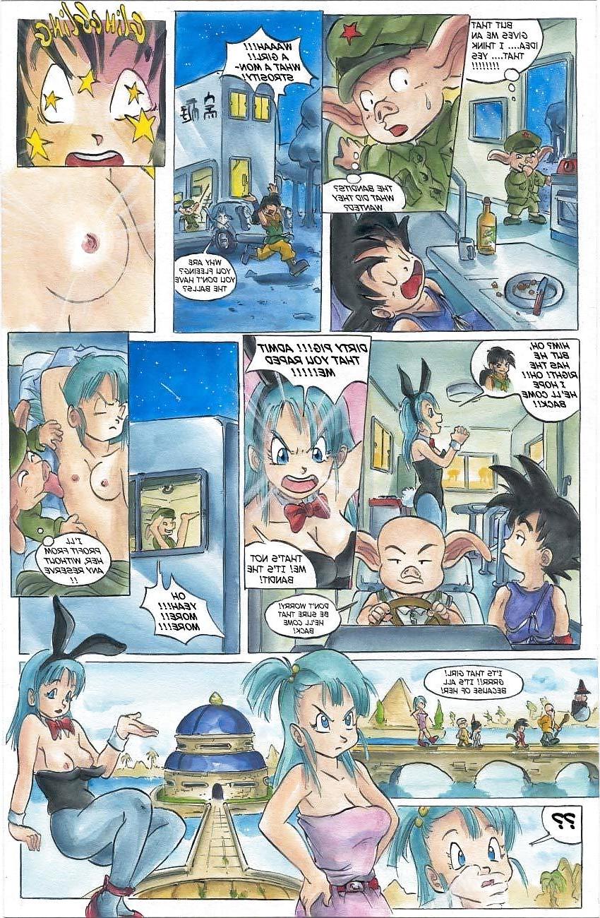 6P Pretty  Bulma  Dragon  Ball     by    Sigoaqui