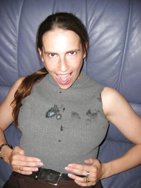 25P Cum on clothes 2