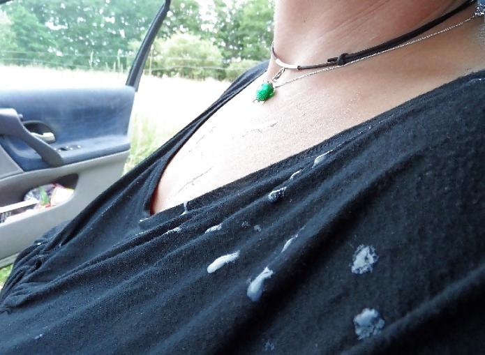 25P Cum on clothes 2