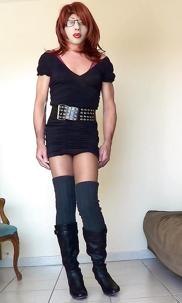 19P Black boots