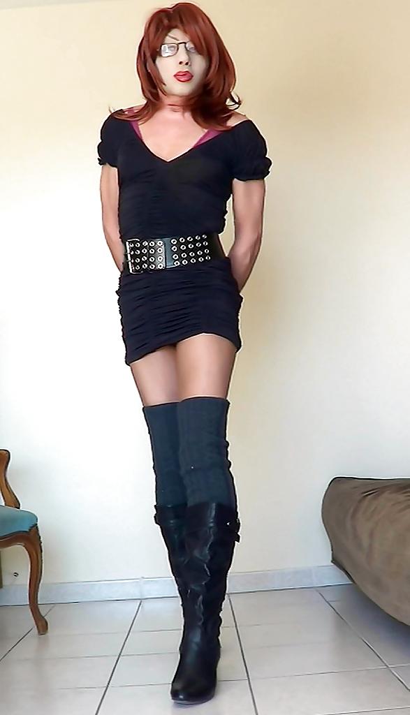 19P Black boots