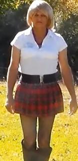 9P Crossdresser school girl