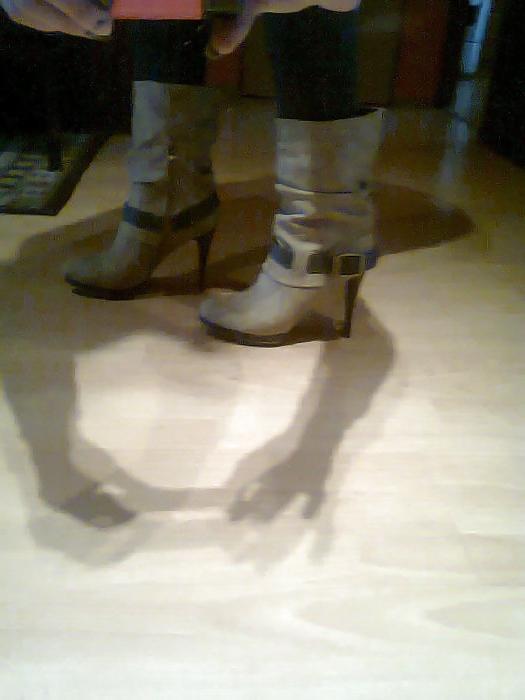 5P New high heeled leather boots I'm gonna buy