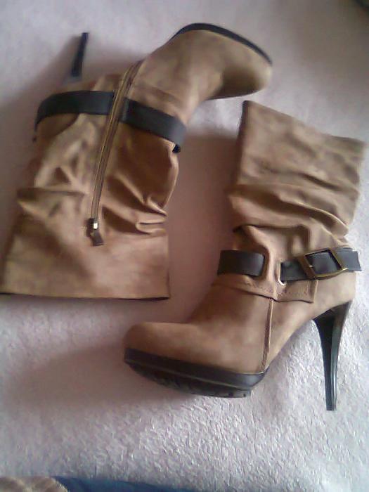 5P New high heeled leather boots I'm gonna buy