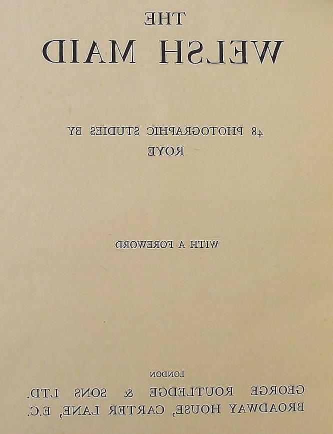 25P Erotic Photo Book 1 - Welsh Maid