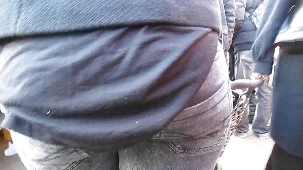 12P Black Jeans Booty
