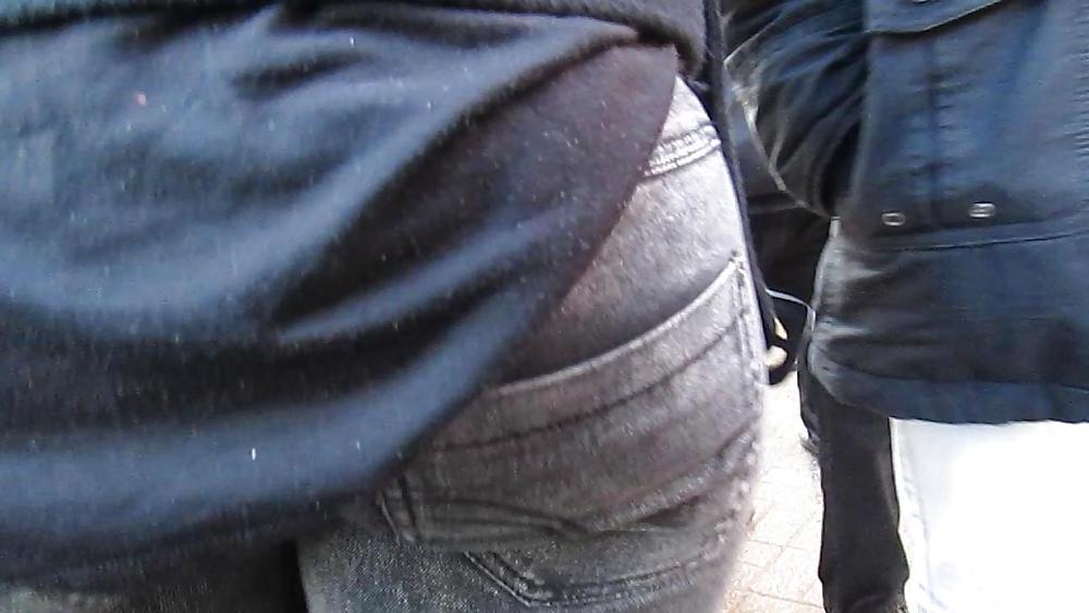 12P Black Jeans Booty