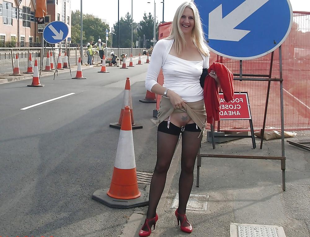 16P Sexy pierced UK MILF - who is she?