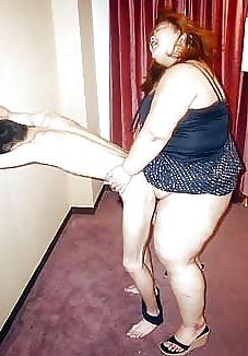 9P Bbw strap-on