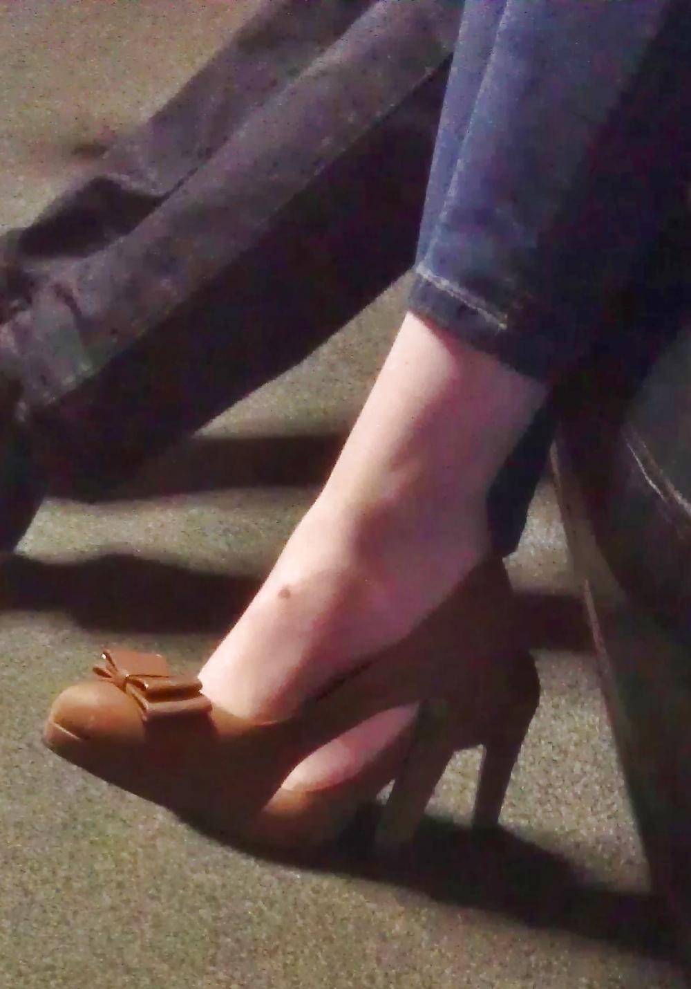 12P Spy on beautiful heels
