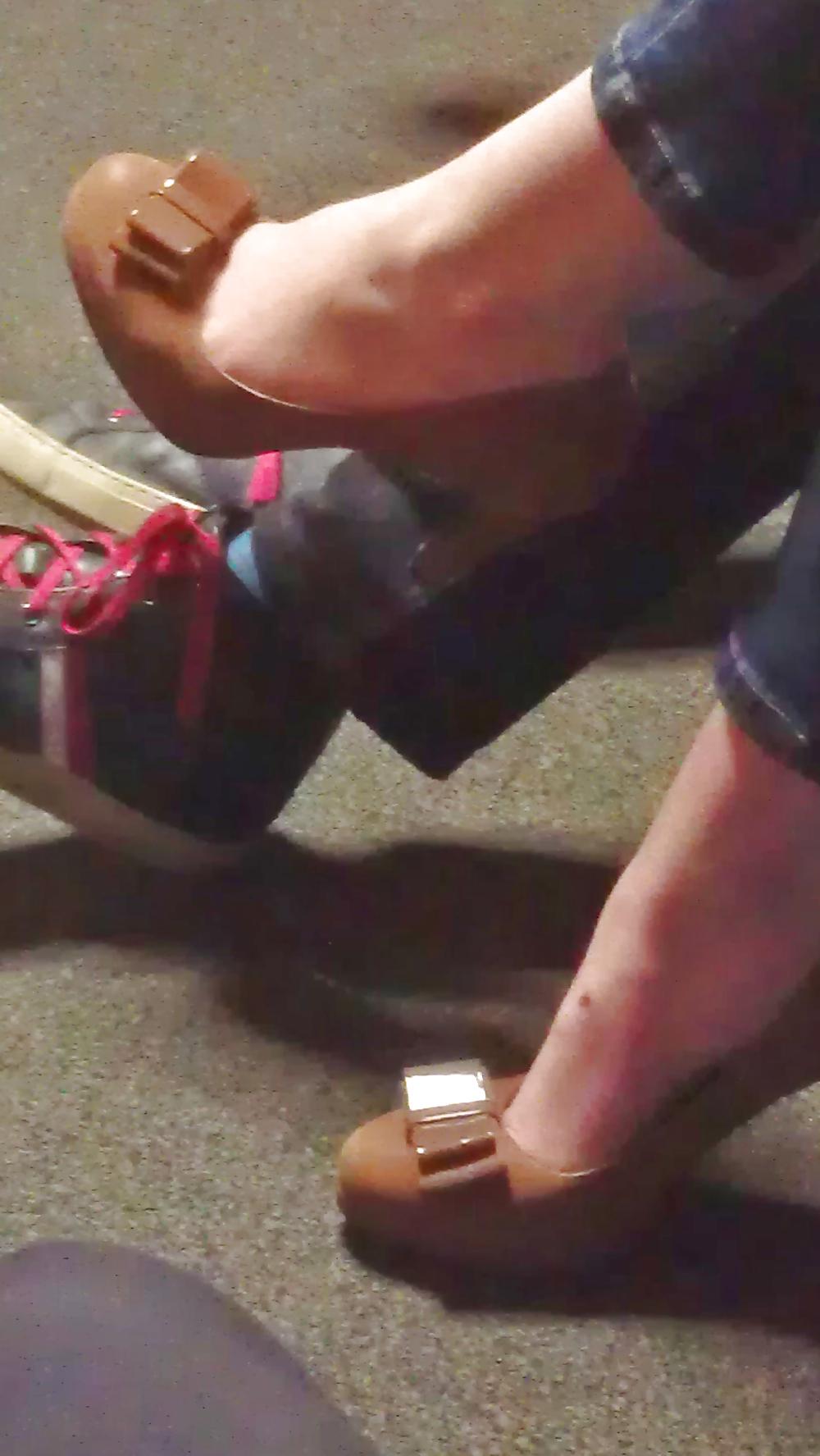 12P Spy on beautiful heels