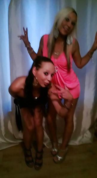 15P Chav slut sisters