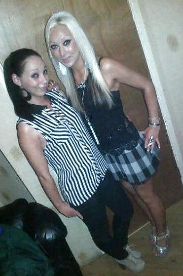 15P Chav slut sisters