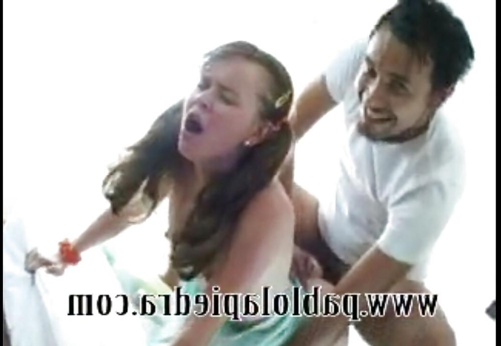 19P Sexy little Marcela Rubita's First Anal