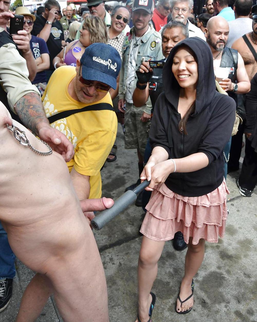 4P Public Ball Busting