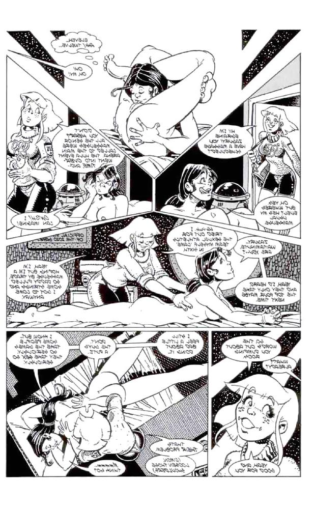 25P Some erotic comics  porn  Black N white pics