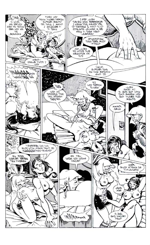 25P Some erotic comics  porn  Black N white pics