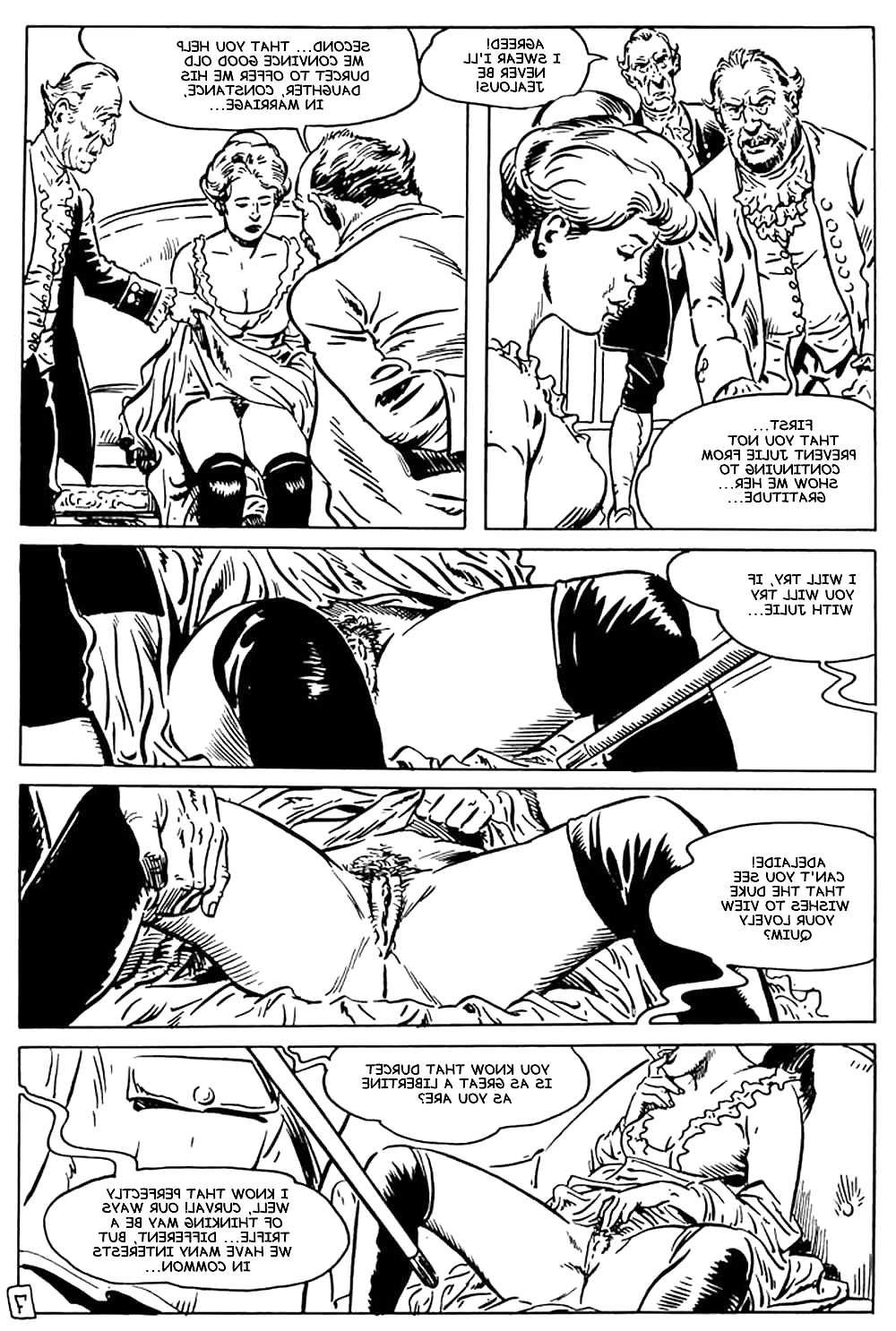 25P Some erotic comics  porn  Black N white pics