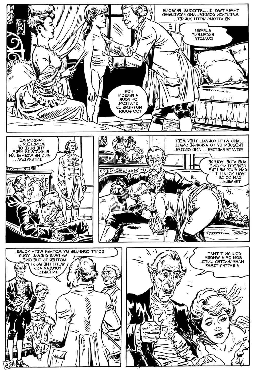 25P Some erotic comics  porn  Black N white pics