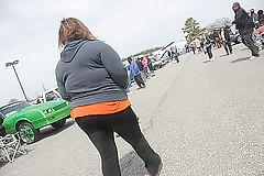17P Mostly bbw asses.   public.  spy