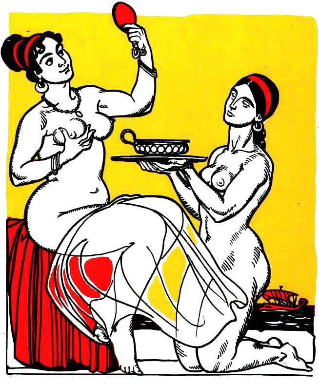 17P Erotic Book Illustration 31 - Aeneid