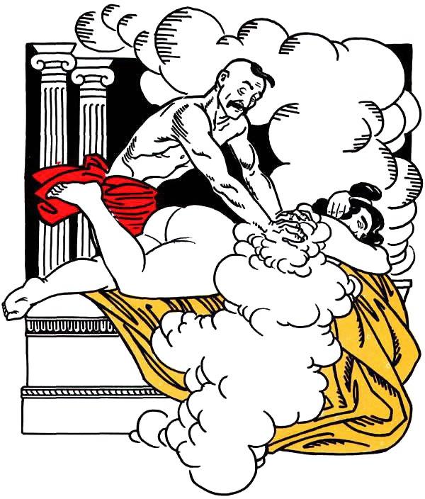 17P Erotic Book Illustration 31 - Aeneid