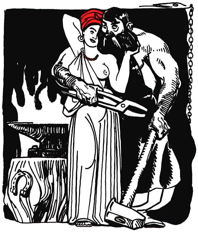 17P Erotic Book Illustration 31 - Aeneid