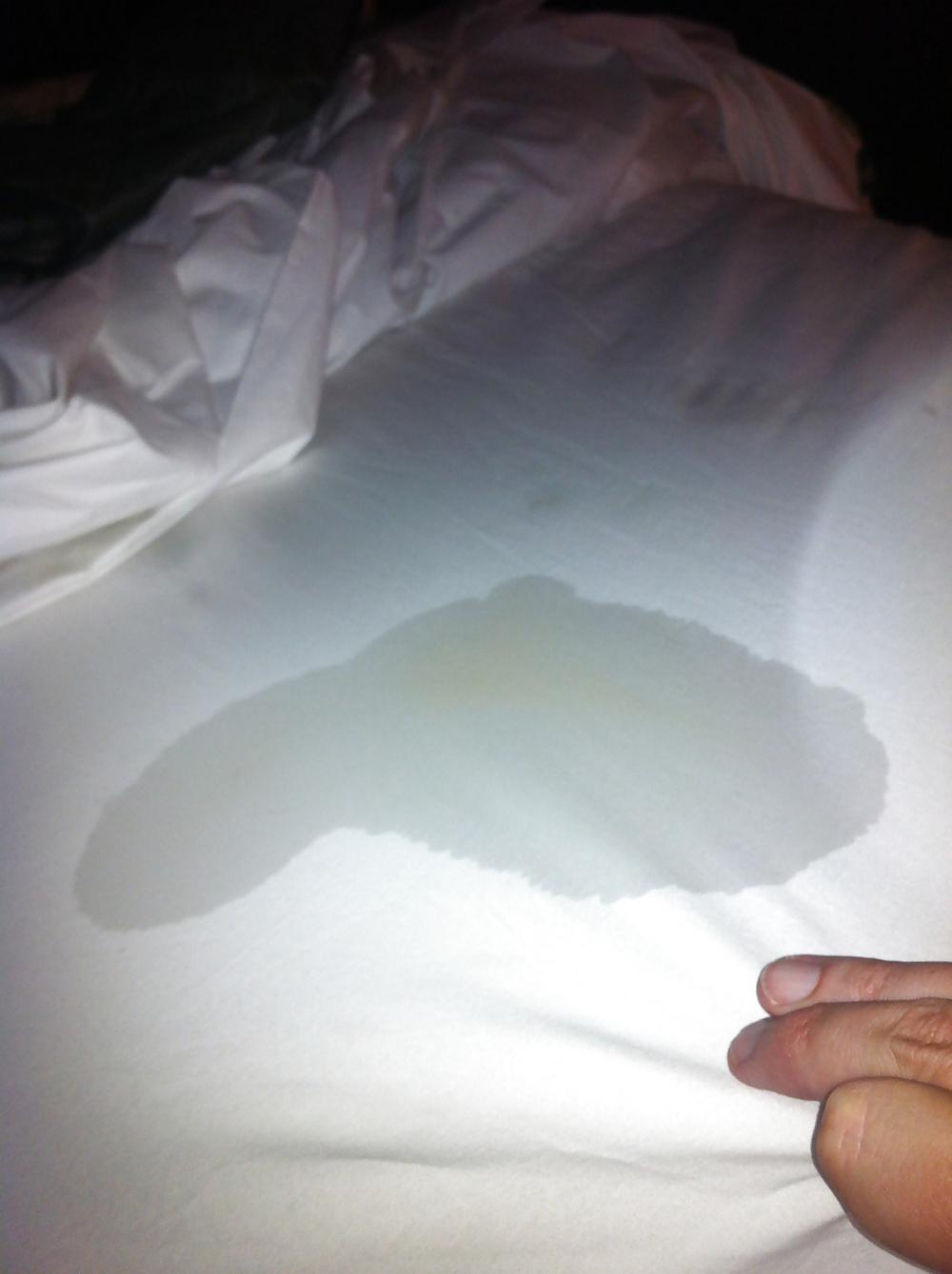 8P Post squirt of my wife