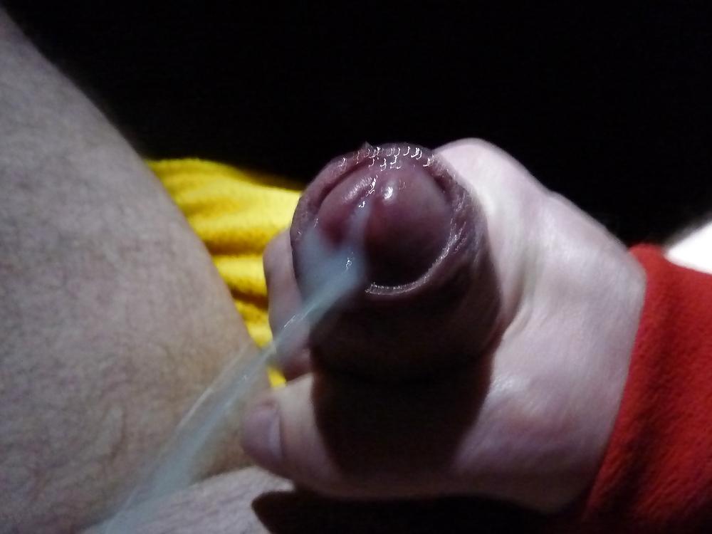 9P Small cock cumming
