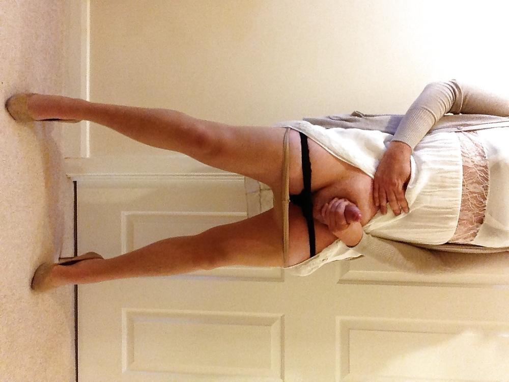 5P Teen crossdresser - Christening outfit