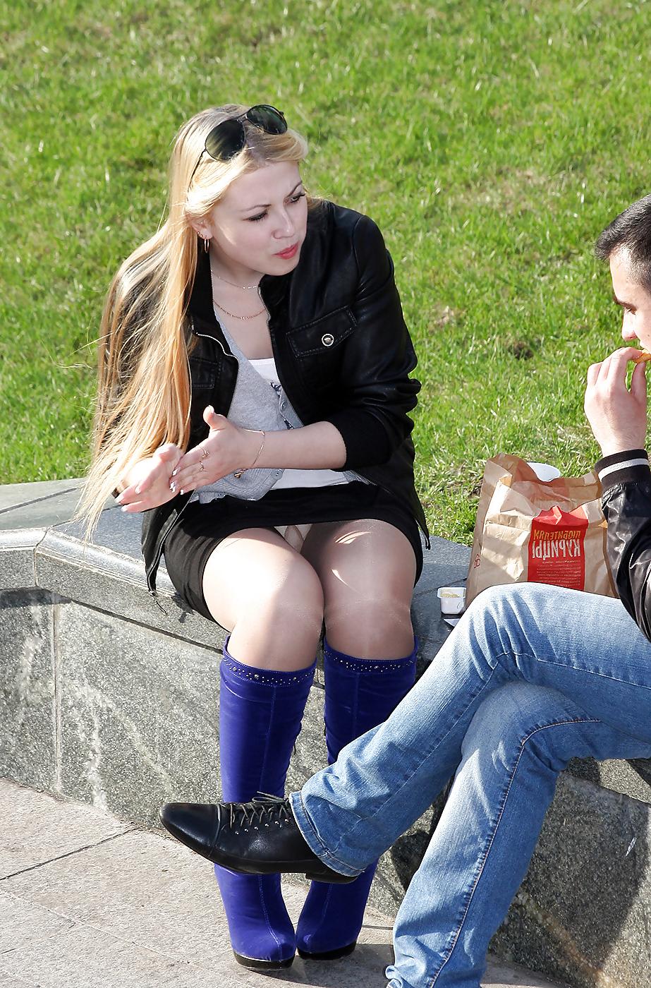 12P upskirt street candid part 1